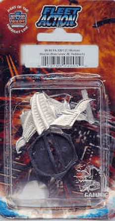 Jpeg picture of Fleet Action Sharlin miniature by Agents of Gaming in blister package.
