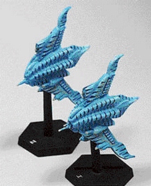 Another jpeg picture of Fleet Action Sharlin miniature by Agents of Gaming.