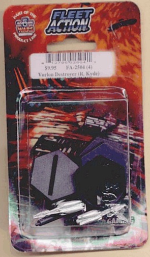 Jpeg picture of Vorlon Destroyer in blister package.