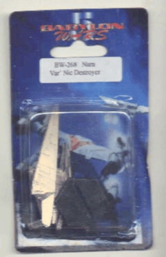 Jpeg picture of Agents of Gaming Var'Nic miniature in blister package.
