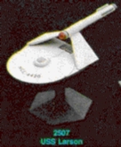 Jpeg picture of FASA's USS Larson miniature.
