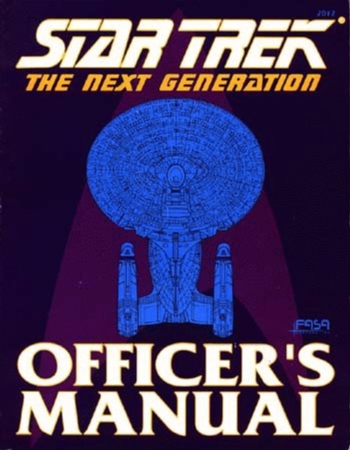 Jpeg picture of FASA's Star Officer's Manual.