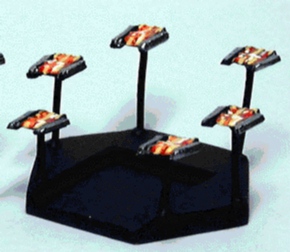 Jpeg picture of Ground Zero Games' Kra'Vak Fighter miniatures.