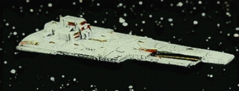 Jpeg picture of Ground Zero Games' Foch Superdreadnought miniature.