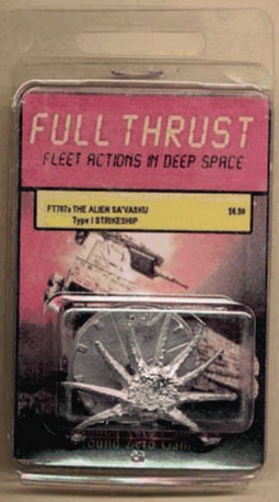 Jpeg picture of Ground Zero Games' FT-707a miniature in blister package.
