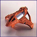 Jpeg picture of Galoob's Bajoran Fighter Micromachine.