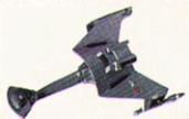 Jpeg picture of Galoob's Klingon Battlecruiser Micromachine.