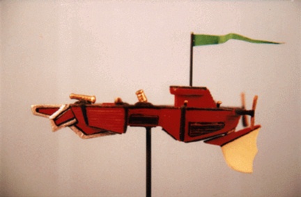 Jpeg picture of Game Tech's Glory Sled miniature.