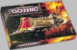 Jpeg picture of Games Workshop's Battlefleet Gothic game.