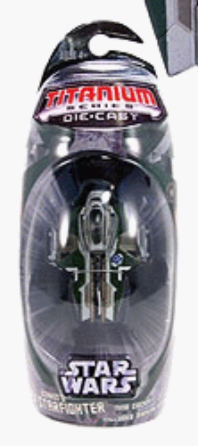 jpeg picture of Green Anakin's Jedi Starfighter in package.