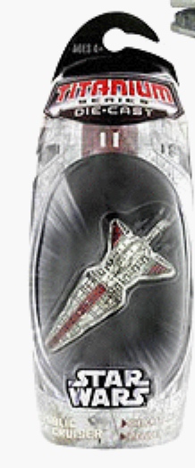 jpeg picture of Republic Attack Cruiser in package.