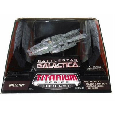 jpeg picture of Ultra Battlestar Galactica, new style in package.