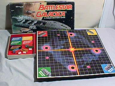 Jpeg picture of Battlestar Galactica by Parker Brothers game.