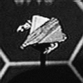 Another jpeg picture Starfleet Wars Entomolian Gnat miniature.