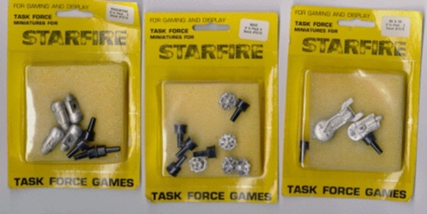 Jpeg picture of Task Force Games' Starfire miniature in packaging.