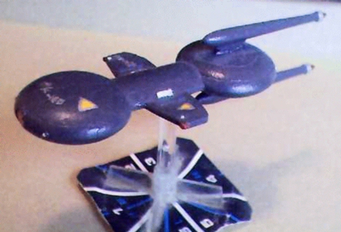 Jpeg picture of Gamescience's Gorn Heavy Cruiser miniature.