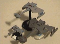 Jpeg picture of Galoob's Micromachine and Task Force Games' Elite and 2200 lines of miniatures.