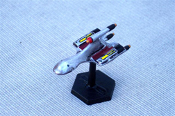 Jpeg image of Romulan Sparowhawk miniature.