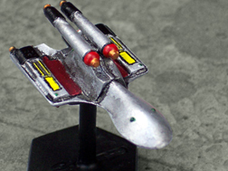 Jpeg image of Romulan FireHawk miniature.