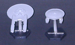Jpeg image of NCL and frigate miniatures.