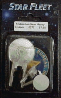 Jpeg image of New Heavy Cruiser miniature in blister package.