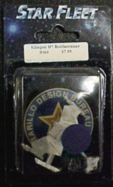 Jpeg image of D7 Battlecruiser miniature in blister package.
