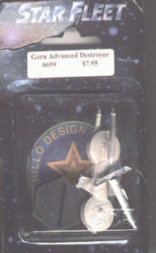 Jpeg picture of BDX Advanced Destroyer miniature in blister package.