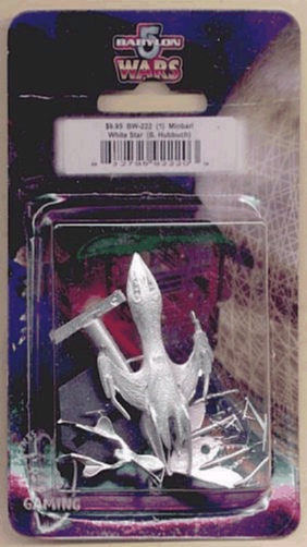 Jpeg picture of Agents of Gaming White Star miniature in blister package.