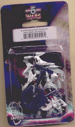 Jpeg picture of Earthforce Thunderbolt Fighter in blister package.