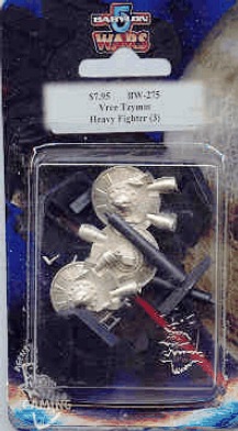 Jpeg picture of Vree Tyzmm Fighter in blister package.