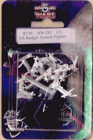 Jpeg picture of Agents of Gaming Badger miniature in blister package.