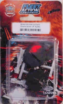 Jpeg picture of Fleet Action Oracle miniature by Agents of Gaming in blister package.