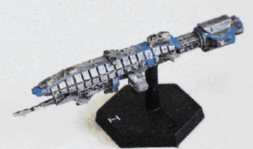 Jpeg picture of Fleet Action Warlock miniature by Agents of Gaming in blister package.