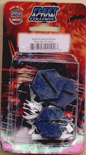 Jpeg picture of Minbari White Star in blister package.