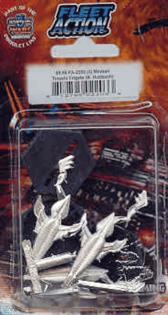Jpeg picture of Fleet Action Tinashi miniature by Agents of Gaming in blister package.
