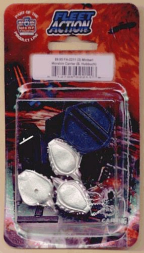 Jpeg picture of Minbari Morshin Carrier in blister package.