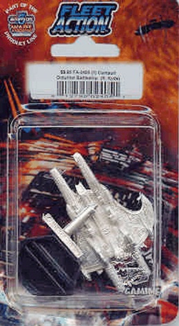Jpeg picture of Fleet Action Octurian miniature by Agents of Gaming in blister package.