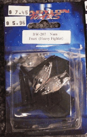 Jpeg picture of Agents of Gaming Frazi miniature in blister package.
