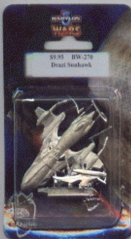 Jpeg picture of Agents of Gaming Sunhawk miniature in blister package.