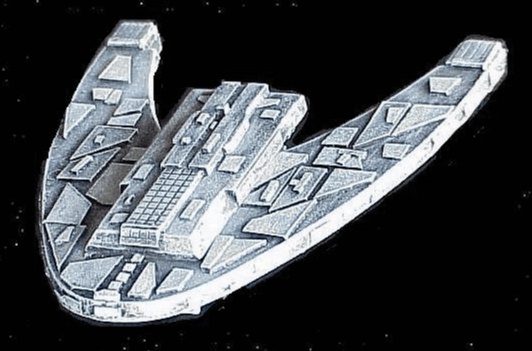 Jpeg picture of DLD's Vin'grun Battledreadnought miniature.