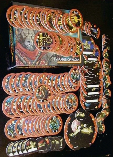 Jpeg picture of Fantasy Flight's Twilight Imperium Armada disks.