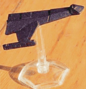 Another jpeg picture of FASA's Klingon K-23 miniature.