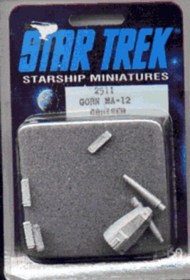 Jpeg picture of FASA's Gorn MA-12 miniature in blister package.