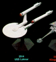 Jpeg picture of FASA's USS Loknar miniature.