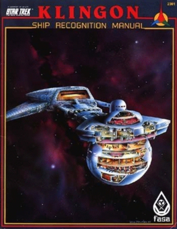 Jpeg picture of Klingon Ship Recognition Manual.