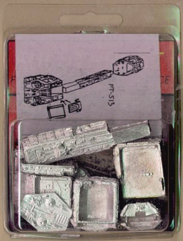 Jpeg picture of Ground Zero Games' FT-513 miniature in blister package.