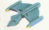 Jpeg picture of Galoob's Romulan Scout Micromachine.