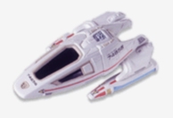 Jpeg picture of Galoob's Voyager Shuttlecraft Micromachine.