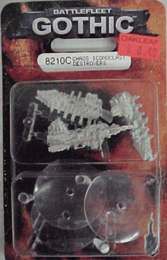 Jpeg picture of Iconoclast Destoryer by GW in blister pack.