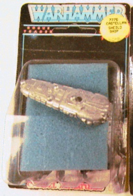 Jpeg picture of Games Workshop's Space Fleet Castellan miniature in blister package.
